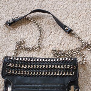 small leather rocker purse